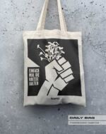 BAUMWOLLTASCHE "KRESSE HALTEN" / NATURAL