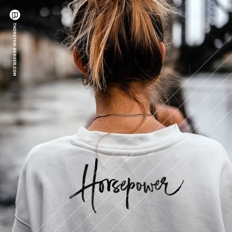 Plotterdatei "Horsepower" by Thorsten Berger Plotterdatei als digitale Vorlage für Schneideplotter