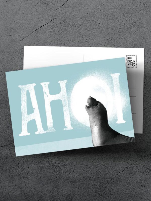 Postkarte "Ahoi" | DIN A6 105x148mm
