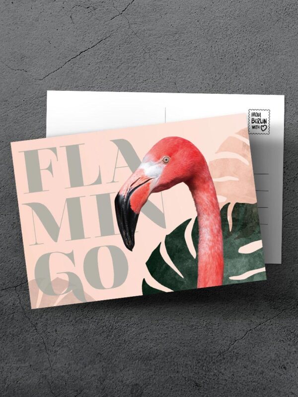 Postkarte "Flamingo" | DIN A6 105x148mm