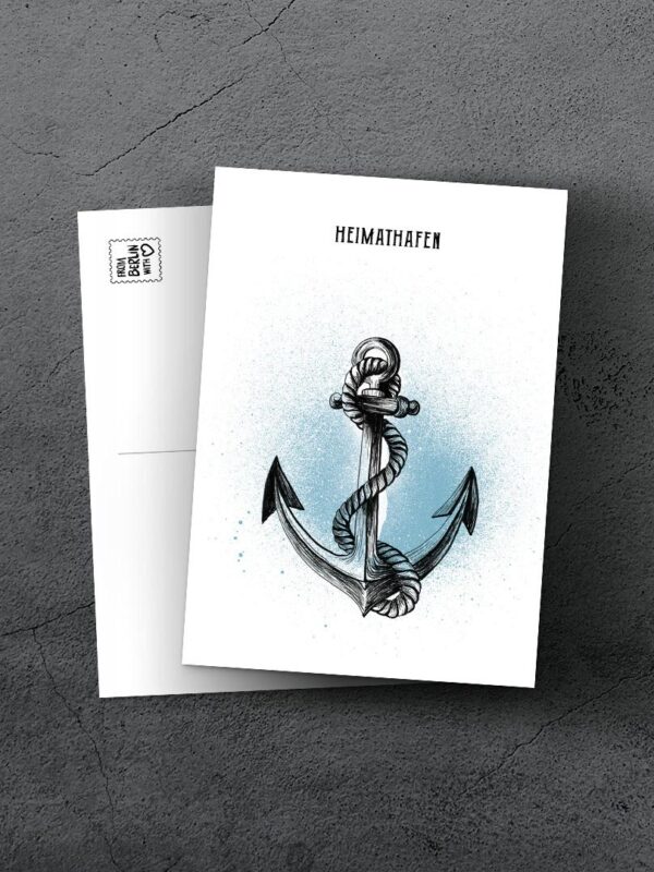 Postkarte "Heimathafen" | DIN A6 105x148mm