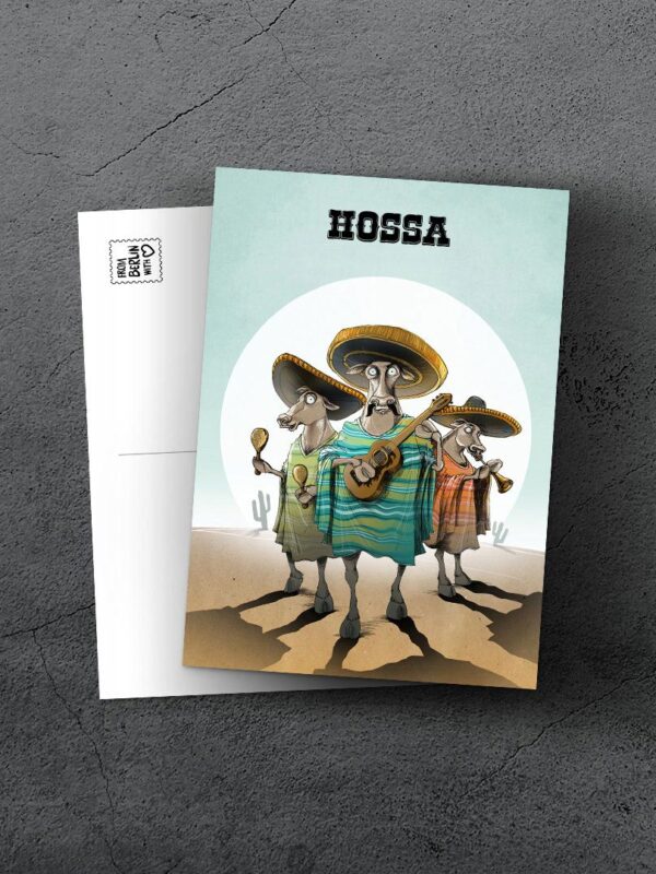 Postkarte "Hossa" | DIN A6 105x148mm