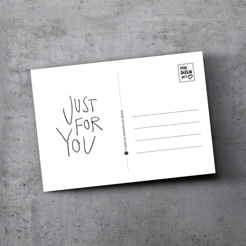 Bamped_Postkarten_Rueckseite Postkarte by Thorsten Berger