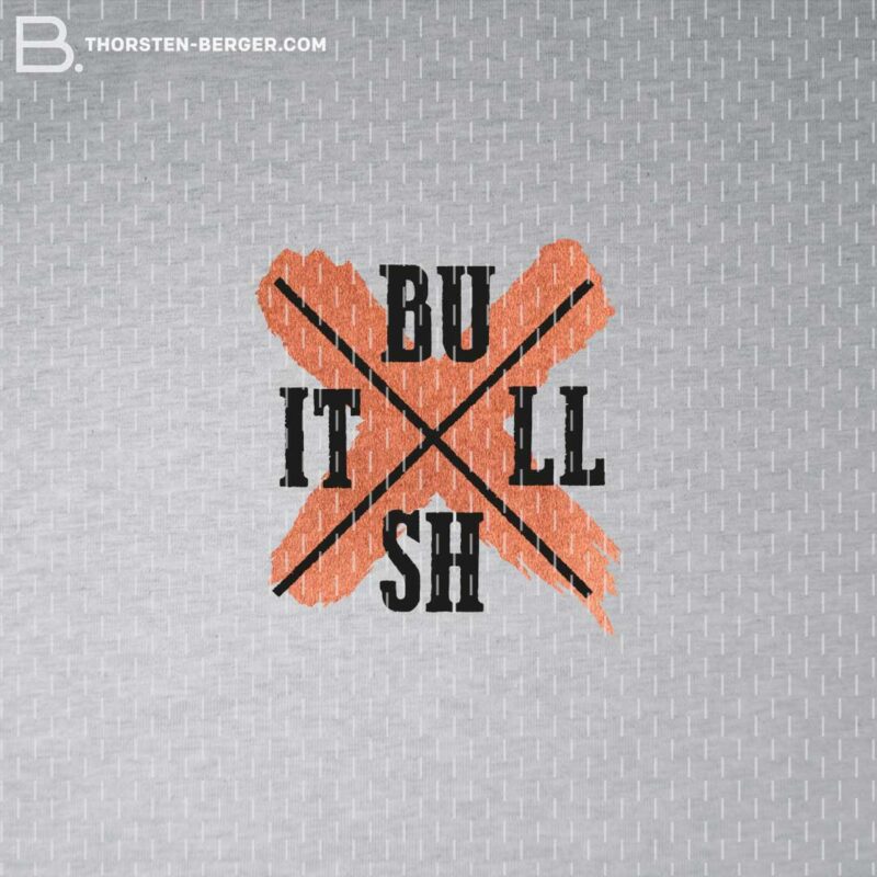 Plottermotiv "Bullshit" by Thorsten Berger Plotterdatei als digitale Vorlage für Schneideplotter