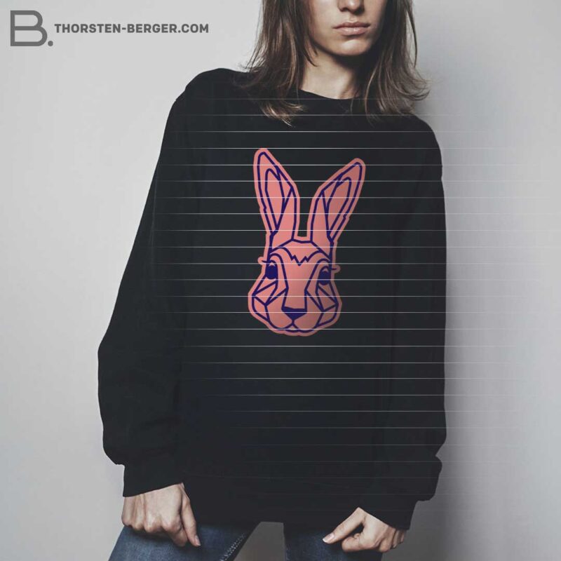 Plotterdatei "Rabbit" by Thorsten Berger Plotterdatei als digitale Vorlage für Schneideplotter