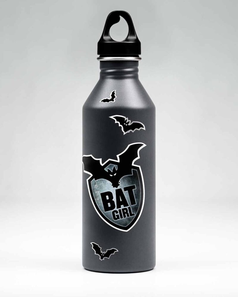 Stickerbogen "Bat Girl" | 7 Sticker auf DIN A6-Bogen – Bild 2