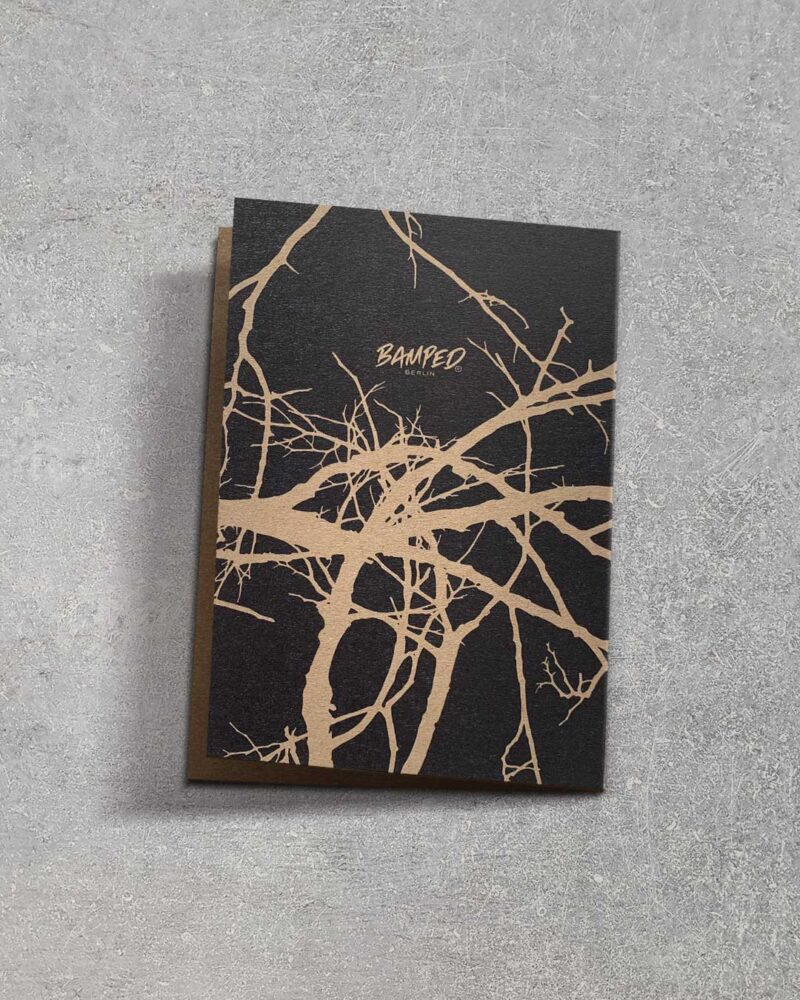 Grußkarte "Night Tree" | 115x165mm inkl. DIN B6-Umschlag – Bild 3