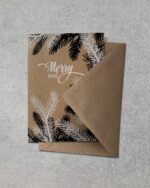 Grußkarte "Tannenzweige" | 115x165mm inkl. DIN B6-Umschlag – Bild 2