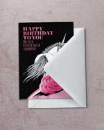 Grußkarte "Einhornpups" | 115x165mm inkl. DIN B6-Umschlag – Bild 2