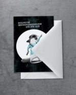 Grußkarte "Biber" | 115x165mm inkl. DIN B6-Umschlag – Bild 2