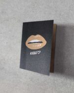Grußkarte "Kisses" | 115x165mm inkl. DIN B6-Umschlag