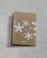 Grußkarte "Schneeflocken" | 115x165mm inkl. DIN B6-Umschlag – Bild 3