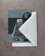 Grußkarte "Selbstgestricktes" | 115x165mm inkl. DIN B6-Umschlag – Bild 2