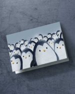 Grußkarte "Pinguine #together" | 115x165mm inkl. DIN B6-Umschlag