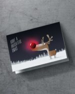 Grußkarte "Rentier Rudi Brightful" | 115x165mm inkl. DIN B6-Umschlag