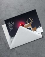 Grußkarte "Rentier Rudi Brightful" | 115x165mm inkl. DIN B6-Umschlag – Bild 2