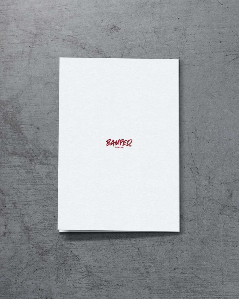 Grußkarte "Rocking Santa" | 115x165mm inkl. DIN B6-Umschlag – Bild 3