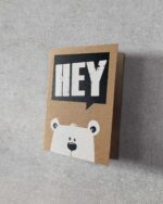 Grußkarte "Bär Bärtram" | 115x165mm inkl. DIN B6-Umschlag