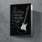 Grußkarte "Rocking Around" | 115x165mm inkl. DIN B6-Umschlag