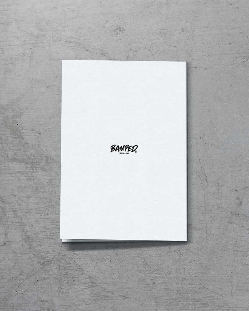 Grußkarte "Fette Grüße" | 115x165mm inkl. DIN B6-Umschlag – Bild 3