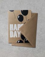 Grußkarte "Happy Day" | 115x165mm inkl. DIN B6-Umschlag – Bild 2