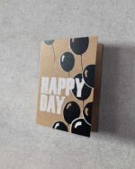 Grußkarte "Happy Day" | 115x165mm inkl. DIN B6-Umschlag