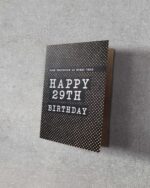 Grußkarte "29th" | 115x165mm inkl. DIN B6-Umschlag