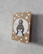 Grußkarte "Winter Pinguin" | 115x165mm inkl. DIN B6-Umschlag
