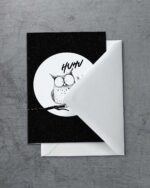 Grußkarte "Huhu" | 115x165mm inkl. DIN B6-Umschlag – Bild 2