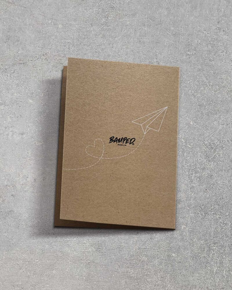 Grußkarte "Love Is In The Air" | 115x165mm inkl. DIN B6-Umschlag – Bild 3