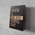 Grußkarte "Be You" | 115x165mm inkl. DIN B6-Umschlag