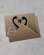 Grußkarte "Forever" | 115x165mm inkl. DIN B6-Umschlag – Bild 2