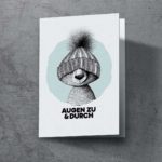 Grußkarte "Mützenbär" | 115x165mm inkl. DIN B6-Umschlag