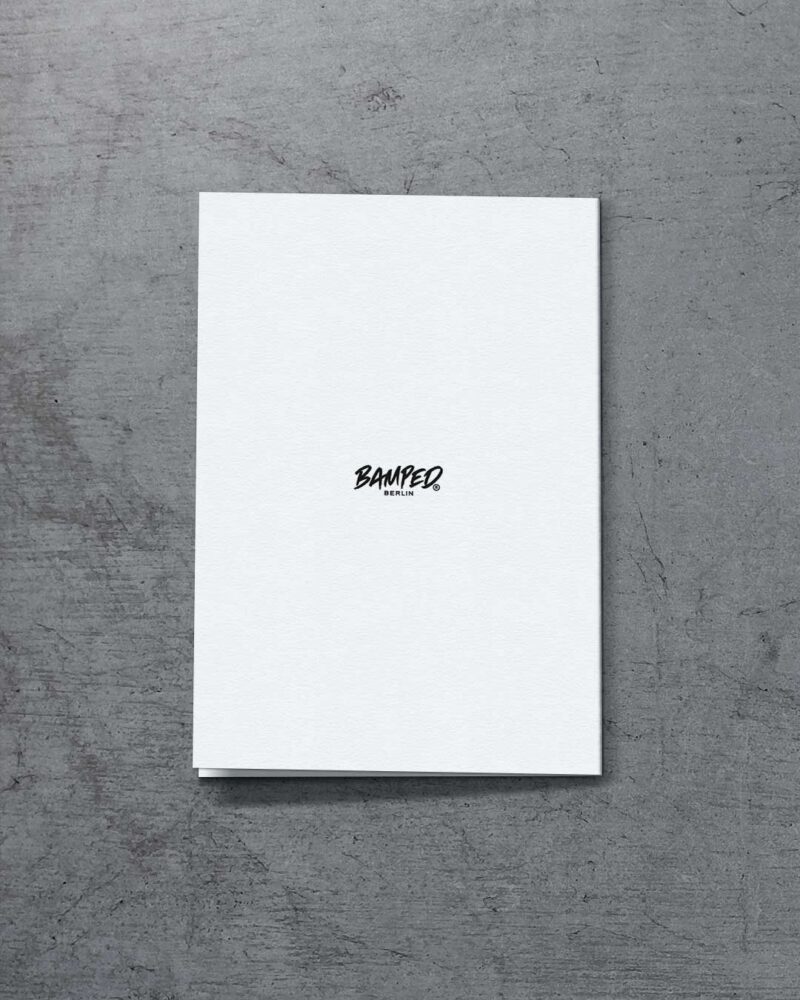 Grußkarte "Mützenbär" | 115x165mm inkl. DIN B6-Umschlag – Bild 3