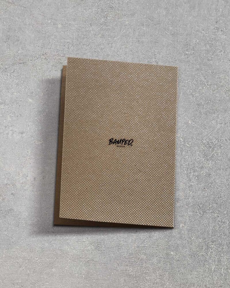 Grußkarte "Let It Snow" | 115x165mm inkl. DIN B6-Umschlag – Bild 3