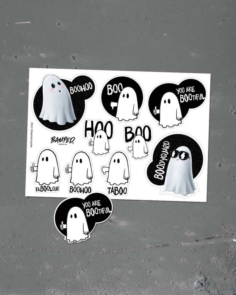 BAMPED_Stickerbogen_BooHoo