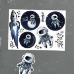 Stickerbogen "Moonwalker" | 10 Sticker auf DIN A6-Bogen