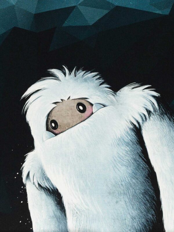 Panel Yeti Rocks | French Terry