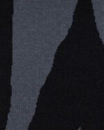 Allover Wood | Jacquard Jersey | Anthrazit – Bild 4