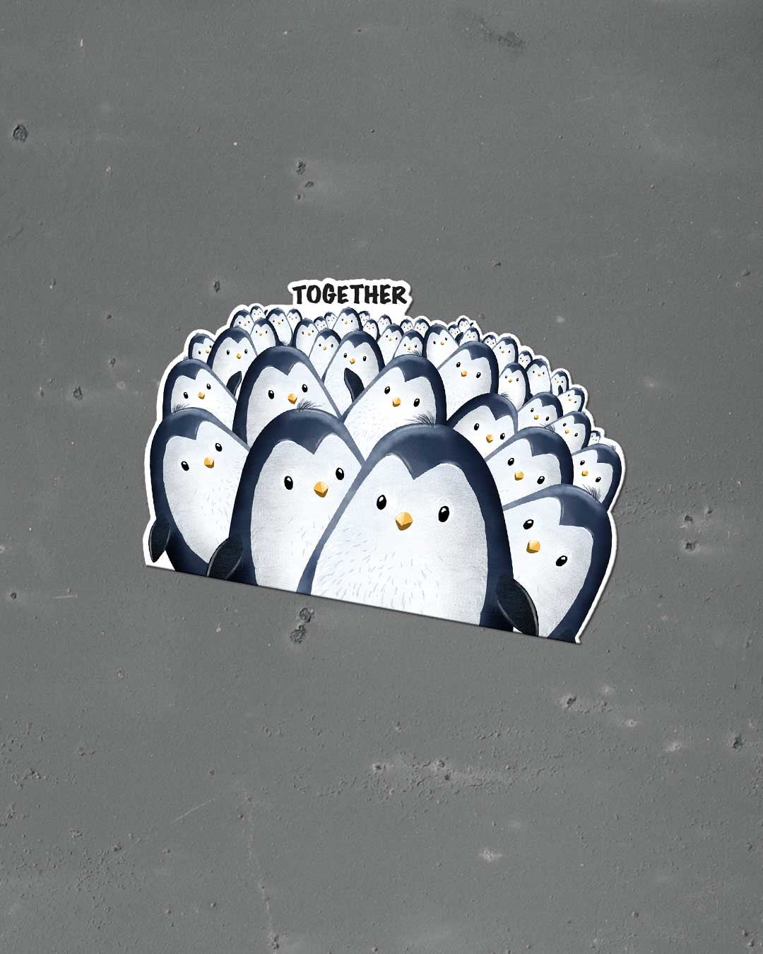 DINa7_Sticker_Pinguine_Together_Close
