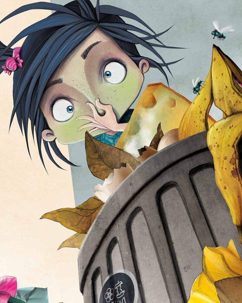 Muddelkussel_trent_Muell_Detail-4 Muddelkuddel trennt Müll | Steffi Freitag & Thorsten Berger – Bild 6