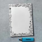 Notizblock "Doodles" | DIN A5 148 x 210 mm | 25 Blatt