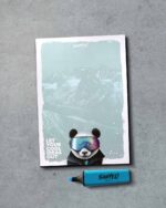 Notizblock "Snow Panda" | DIN A5 148 x 210 mm | 25 Blatt