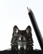 Notizblock "Wolf’s Spirit" | DIN A5 148 x 210 mm | 25 Blatt – Bild 2