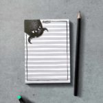 Notizblock "Monster Gruffy" | DIN B7 88 x 125 mm | 25 Blatt