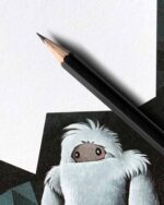 Notizblock "Yeti Rocks" | DIN B7 88 x 125 mm | 25 Blatt – Bild 2