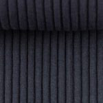 Grobstrickbündchen "Heiko" | Schlauchware | Anthrazit