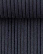 Grobstrickbündchen "Heiko" | Schlauchware | Anthrazit