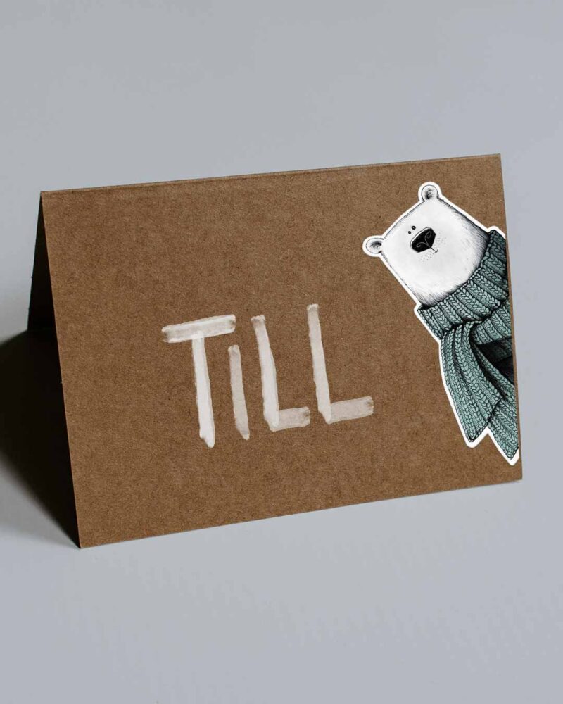 Stickerbogen "Eisbär Neo" | 10 Sticker auf DIN A6-Bogen – Bild 4