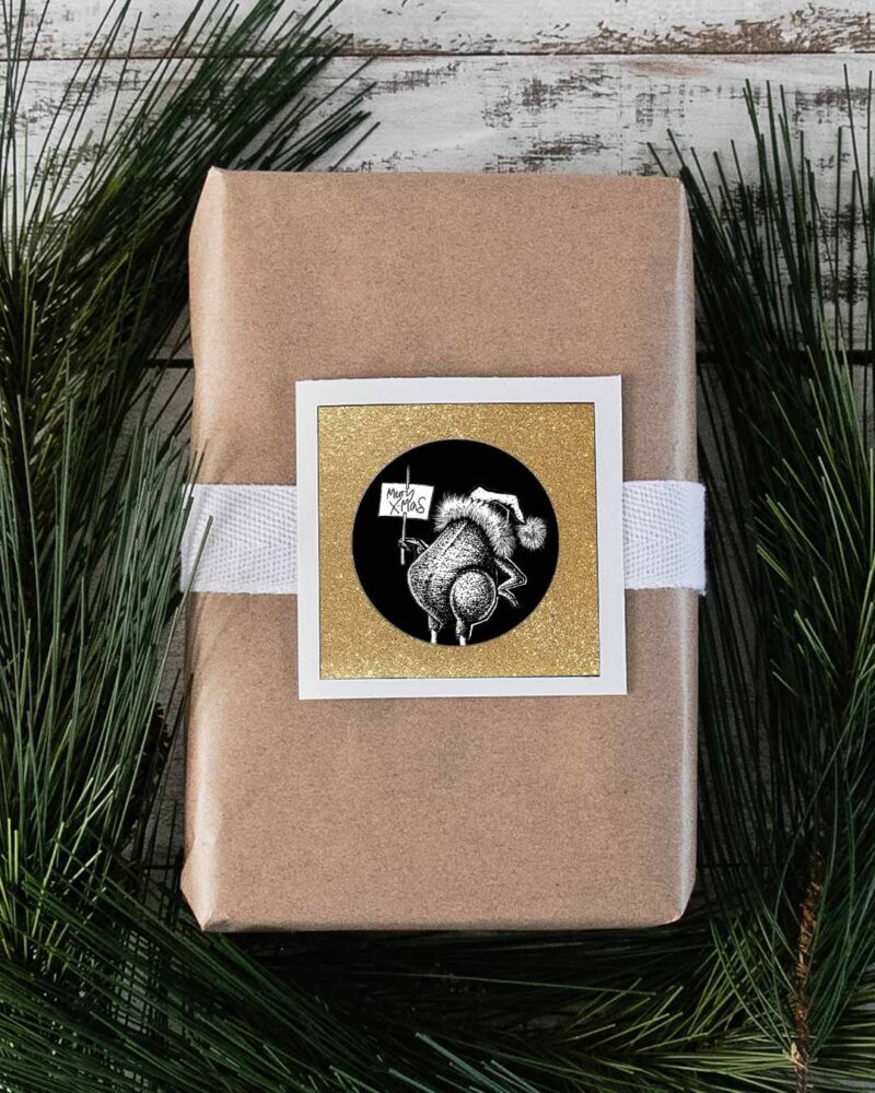 Stickerbogen "Fette Grüße" | 10 Sticker auf DIN A6-Bogen – Bild 2